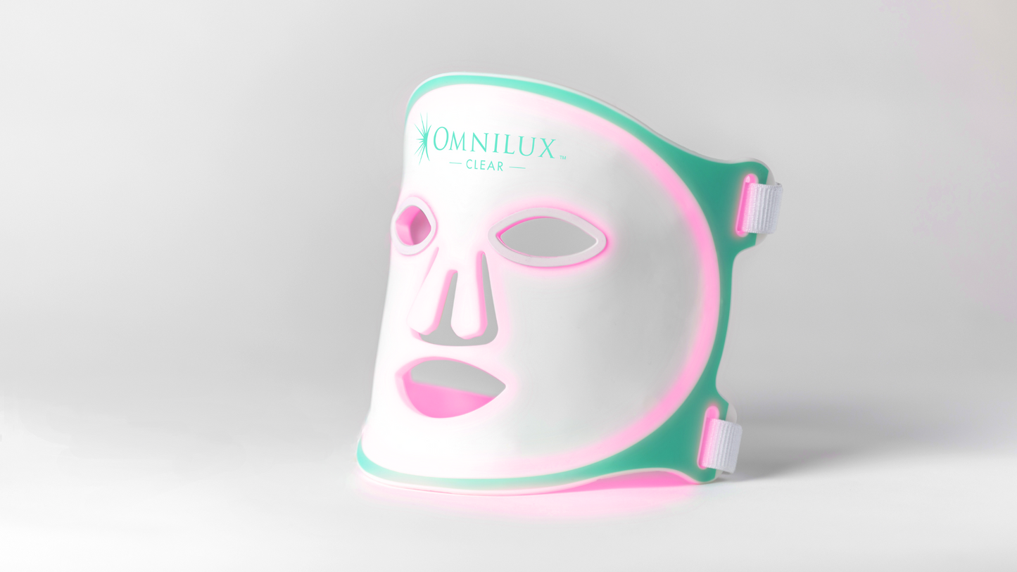 Omnilux Clear: Blue LED Light Mask for Acne