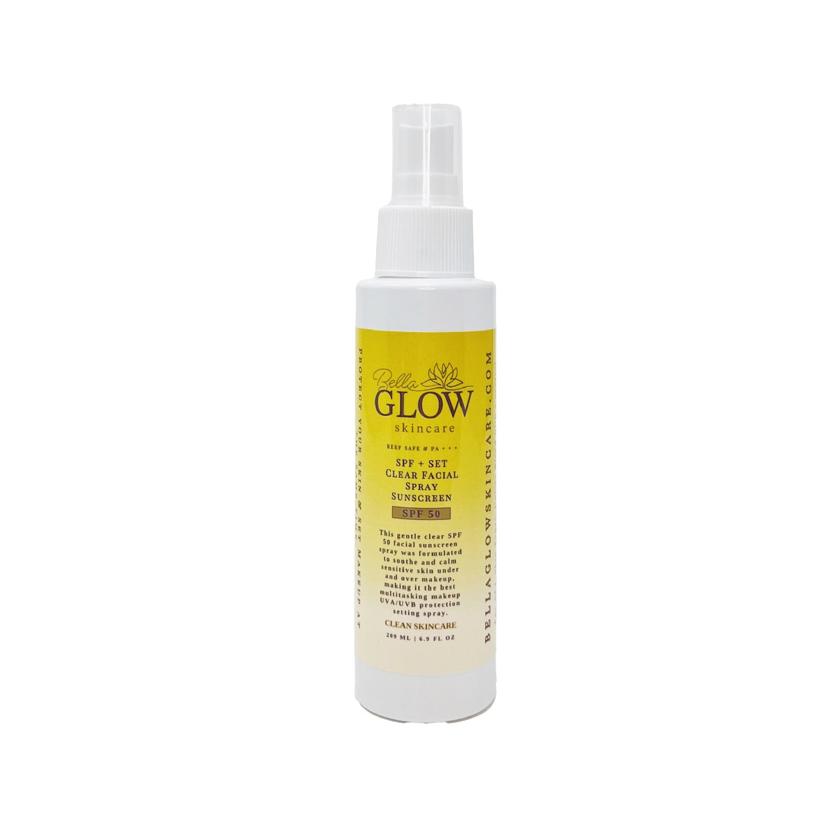 SPF+ Set Clear Spray Facial Sunscreen SPF 50