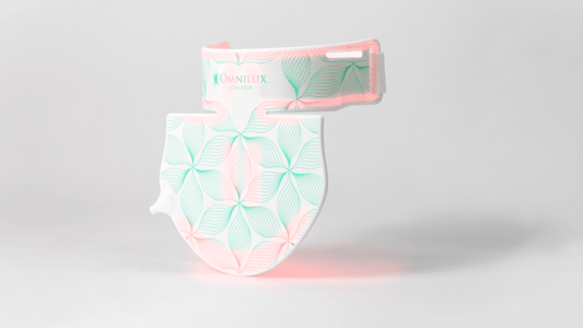 Omnilux Contour Neck & Décolleté: Red LED Light Mask for Anti-Aging