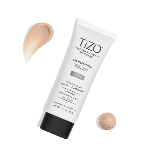 AM Replenish Lightly Tinted SPF 40